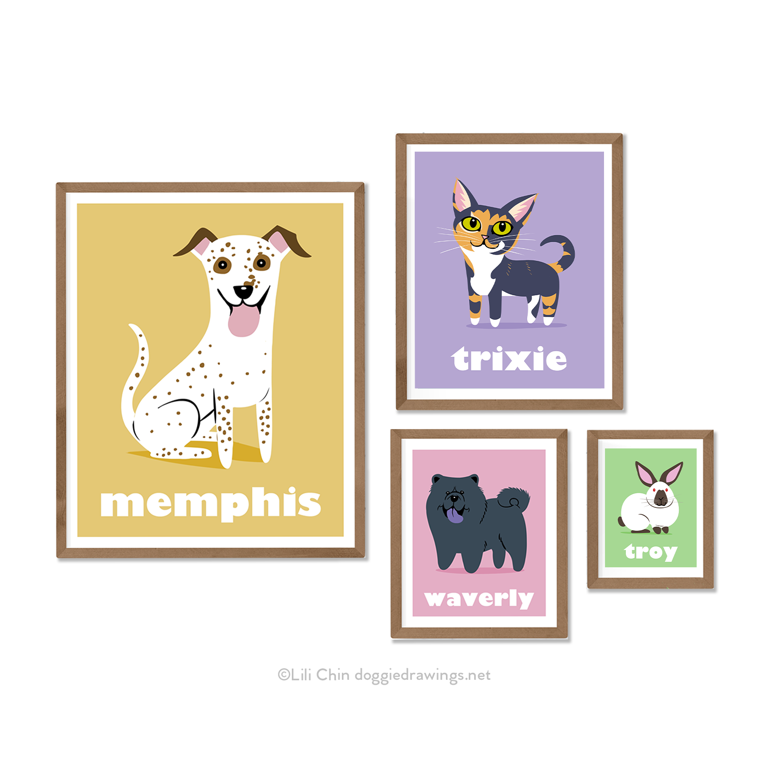 Get a CUSTOM PET PRINT by Lili Chin | Doggie Drawings – Lili Chin Get a CUSTOM PET PRINT by Lili Chin | Doggie Drawings – Lili Chin