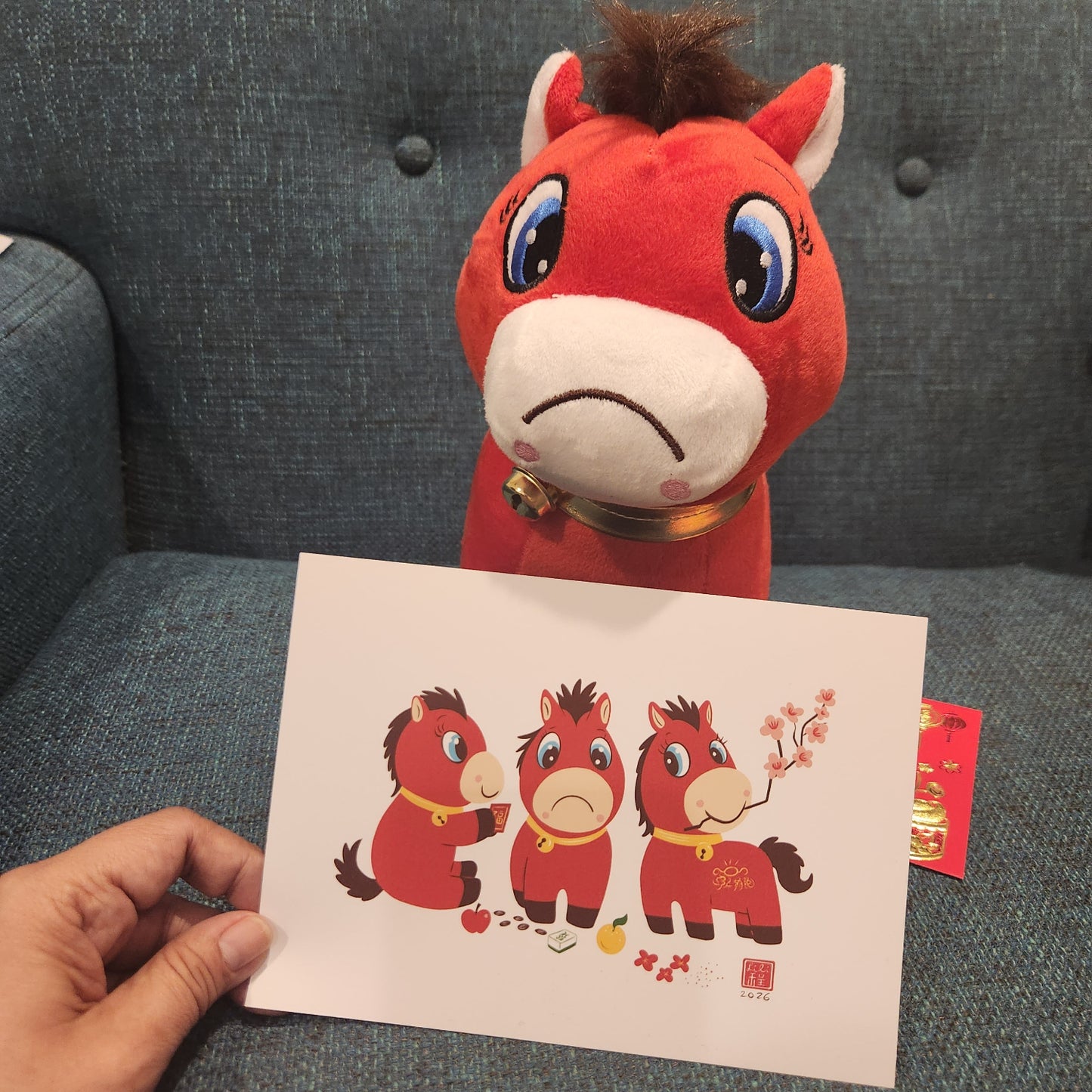 YEAR OF THE SAD HORSE print