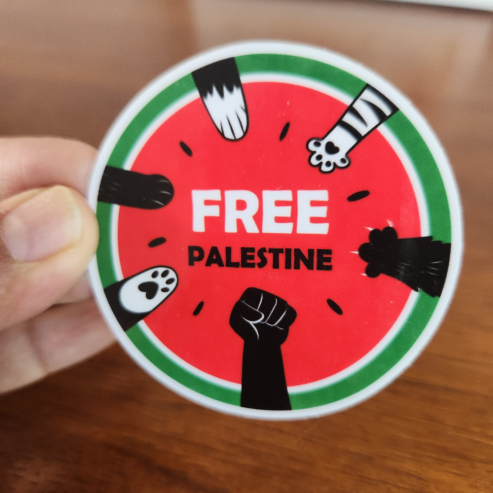 FREE PALESTINE stickers