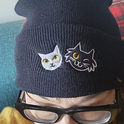 Cats on a Hat and Custom Beanies