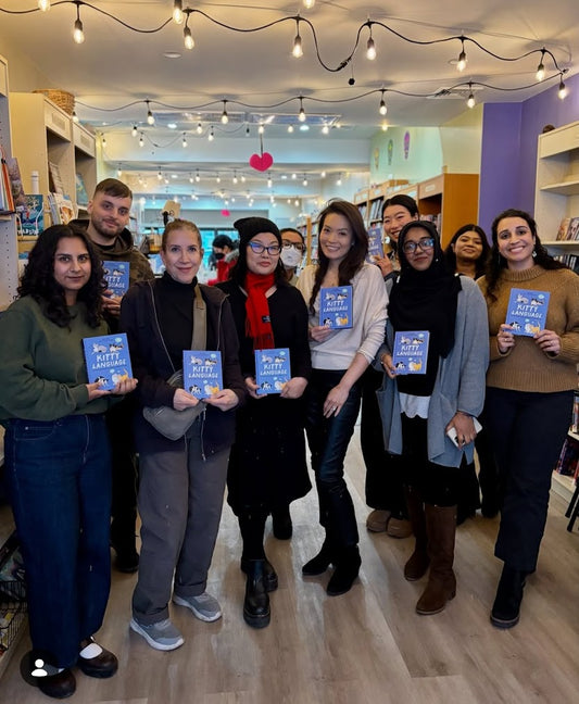 A Kitty Language Conversation at Astoria Bookshop!