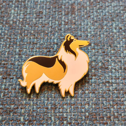 ROUGH COLLIE pin