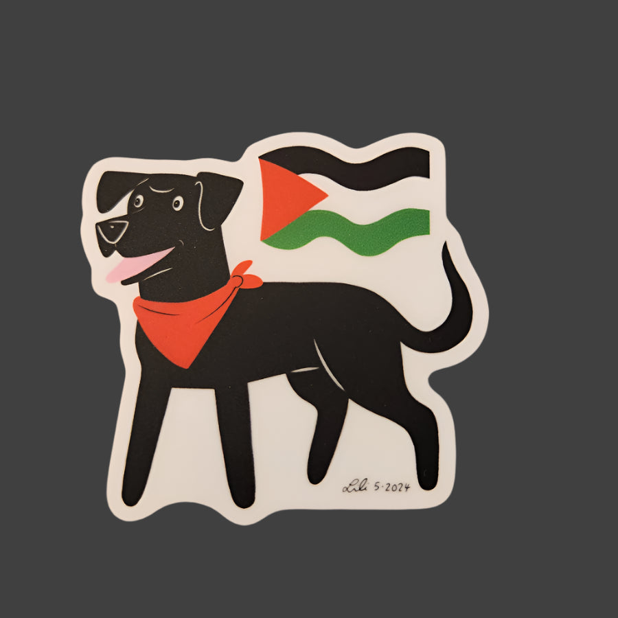 PROTEST DOG sticker