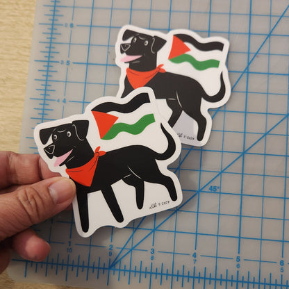 PROTEST DOG sticker