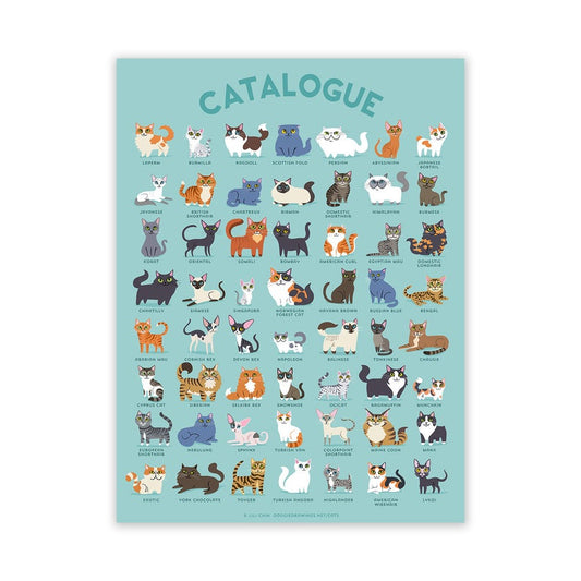 CATALOGUE Cats Poster