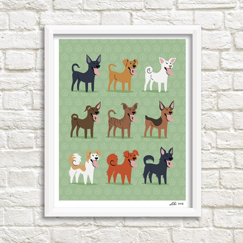 FORMOSAN MOUNTAIN DOGS print