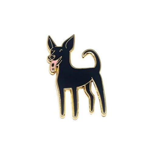 FORMOSAN MOUNTAIN DOG (black) Pin