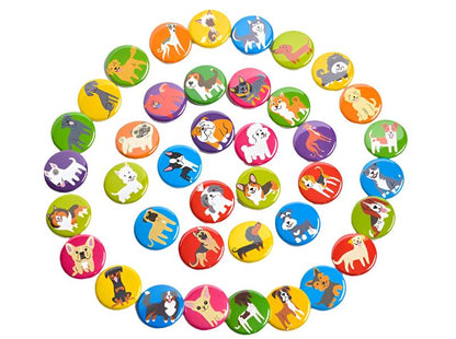 DOG BUTTONS - Choose 3