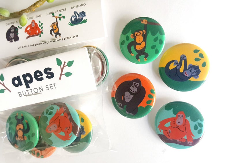 APES buttons