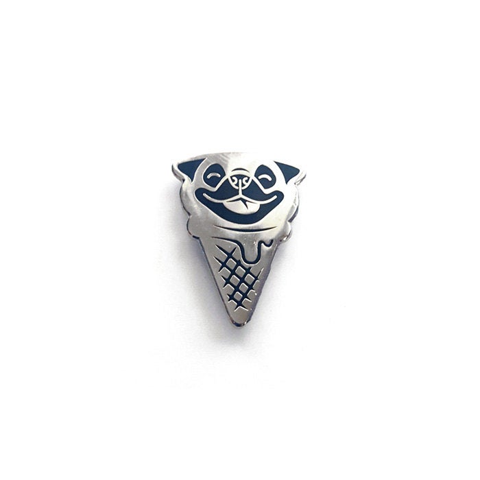 PUG Ice Cream Pin