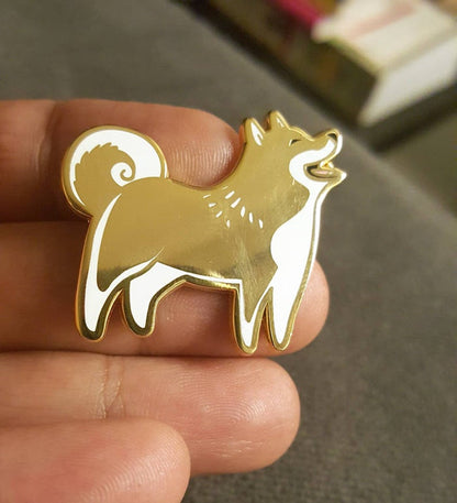 SPITZ DOG pin