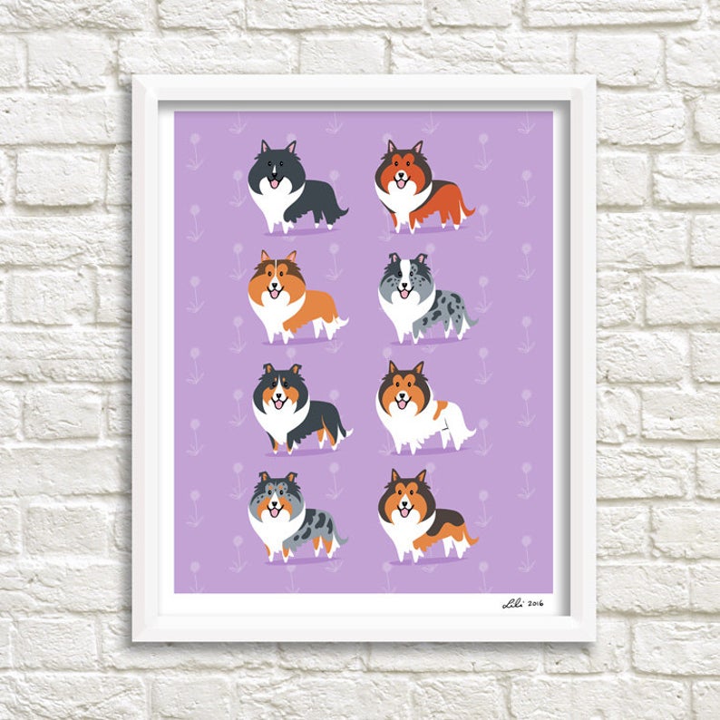 SHELTIES print