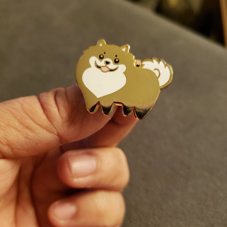 POMERANIAN pin