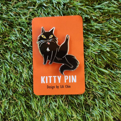 BLEP kitty pin