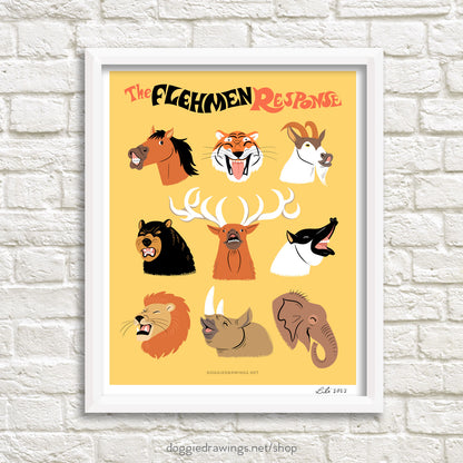 FLEHMEN print