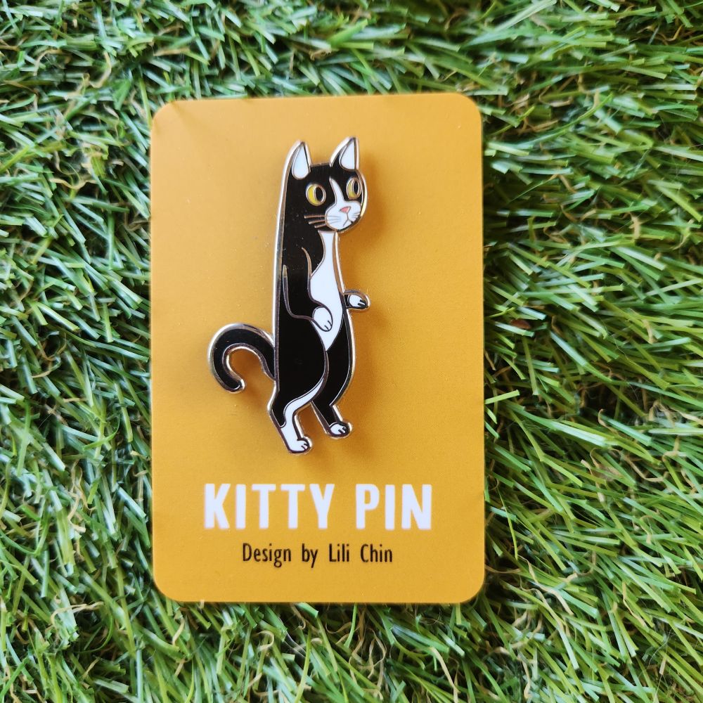 MEERKAT kitty pin