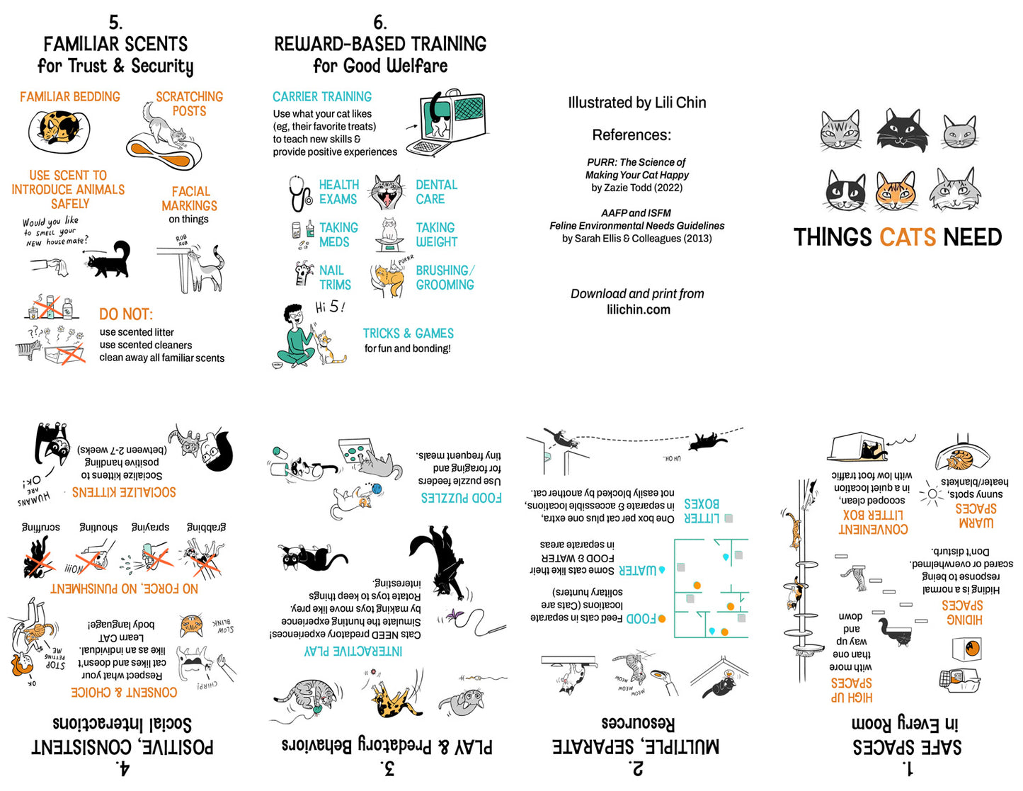 Things Cats Need - booklet