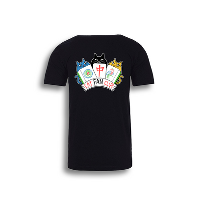 Cat Fan Club Mahjong t-shirt