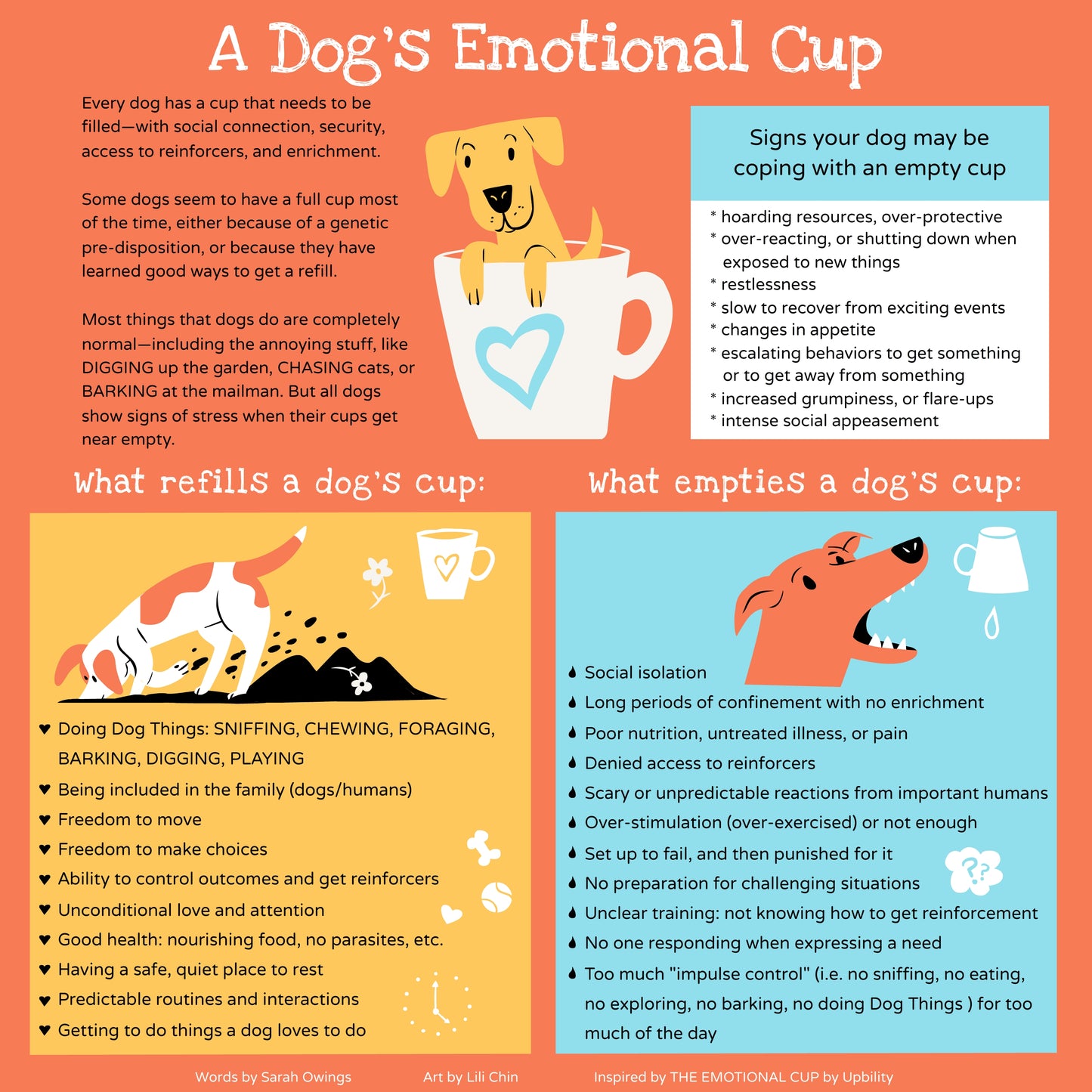 A Dog's Emotional Cup