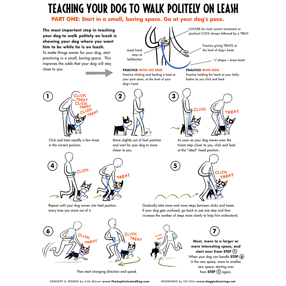 Teaching Your Dog to Walk Politely On Leash - Parts 1 & 2