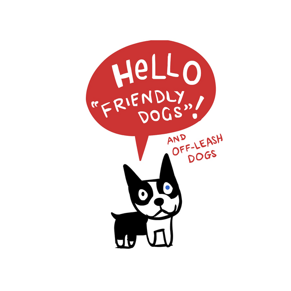 Hello Friendly Dogs - booklet – Lili Chin Art Inc