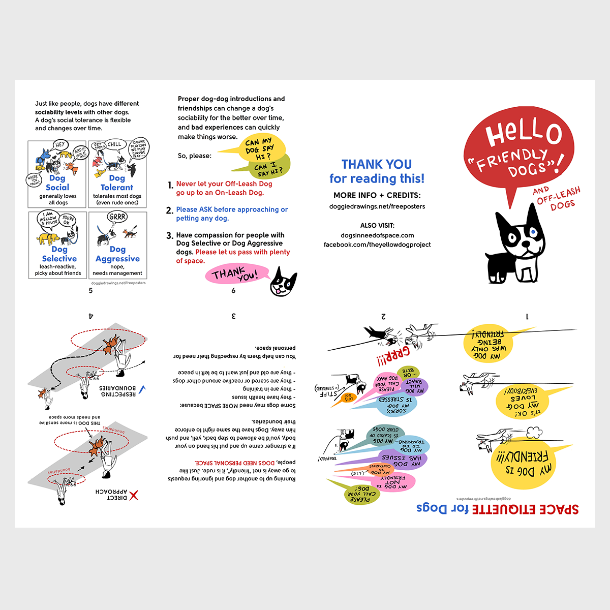 Hello Friendly Dogs - booklet