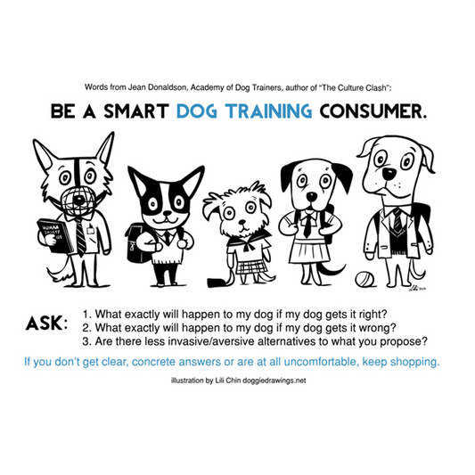 Be A Smart Dog Training Consumer