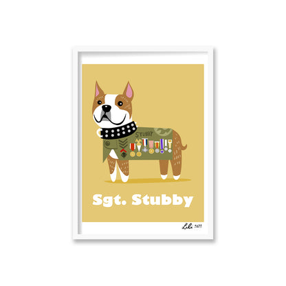 SGT STUBBY print