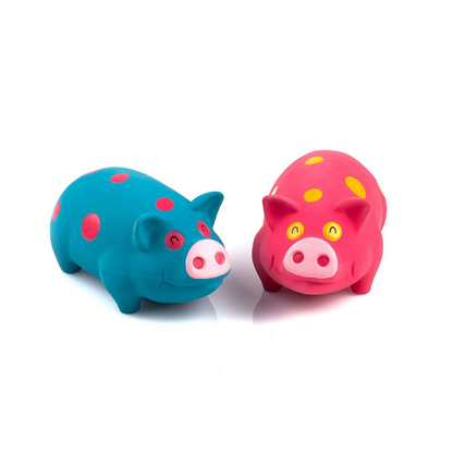 POLKA-DOT PIGS dog toy