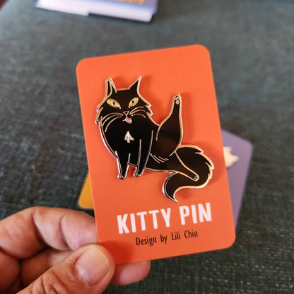 BLEP kitty pin