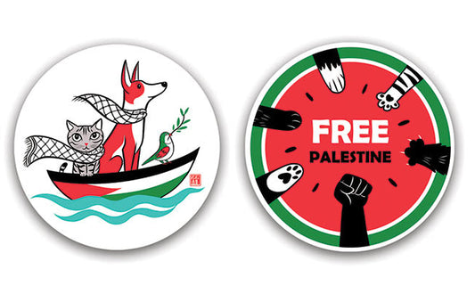 FREE PALESTINE stickers