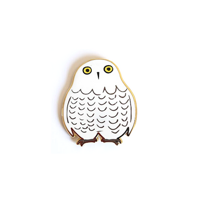 SNOWY OWL Pin