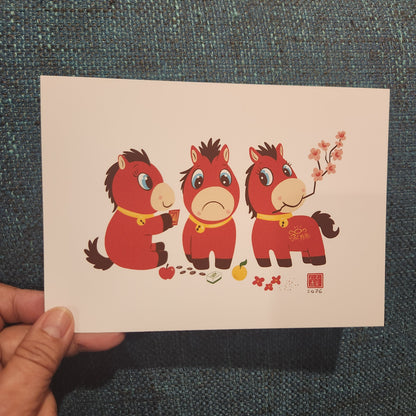 YEAR OF THE SAD HORSE print