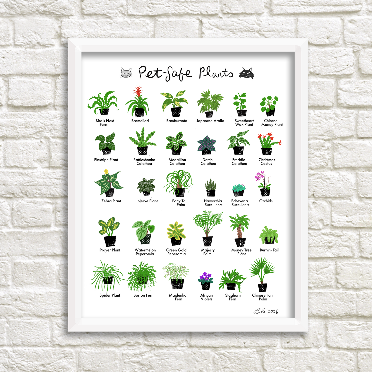 Pet-Safe Plants print