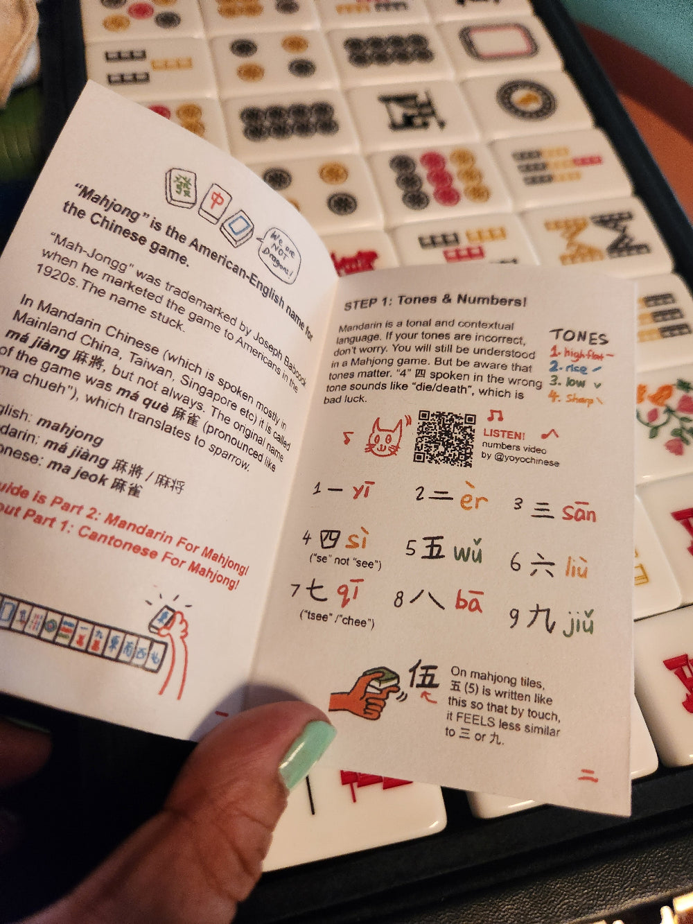Mandarin For Mahjong (pocket guide)