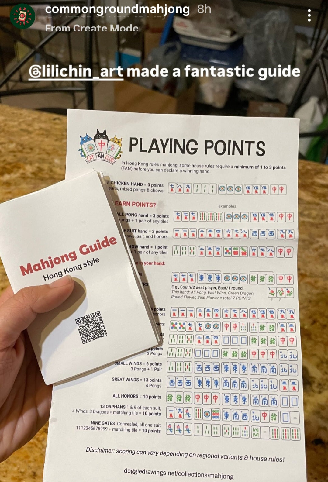 HK Mahjong - Playing Points