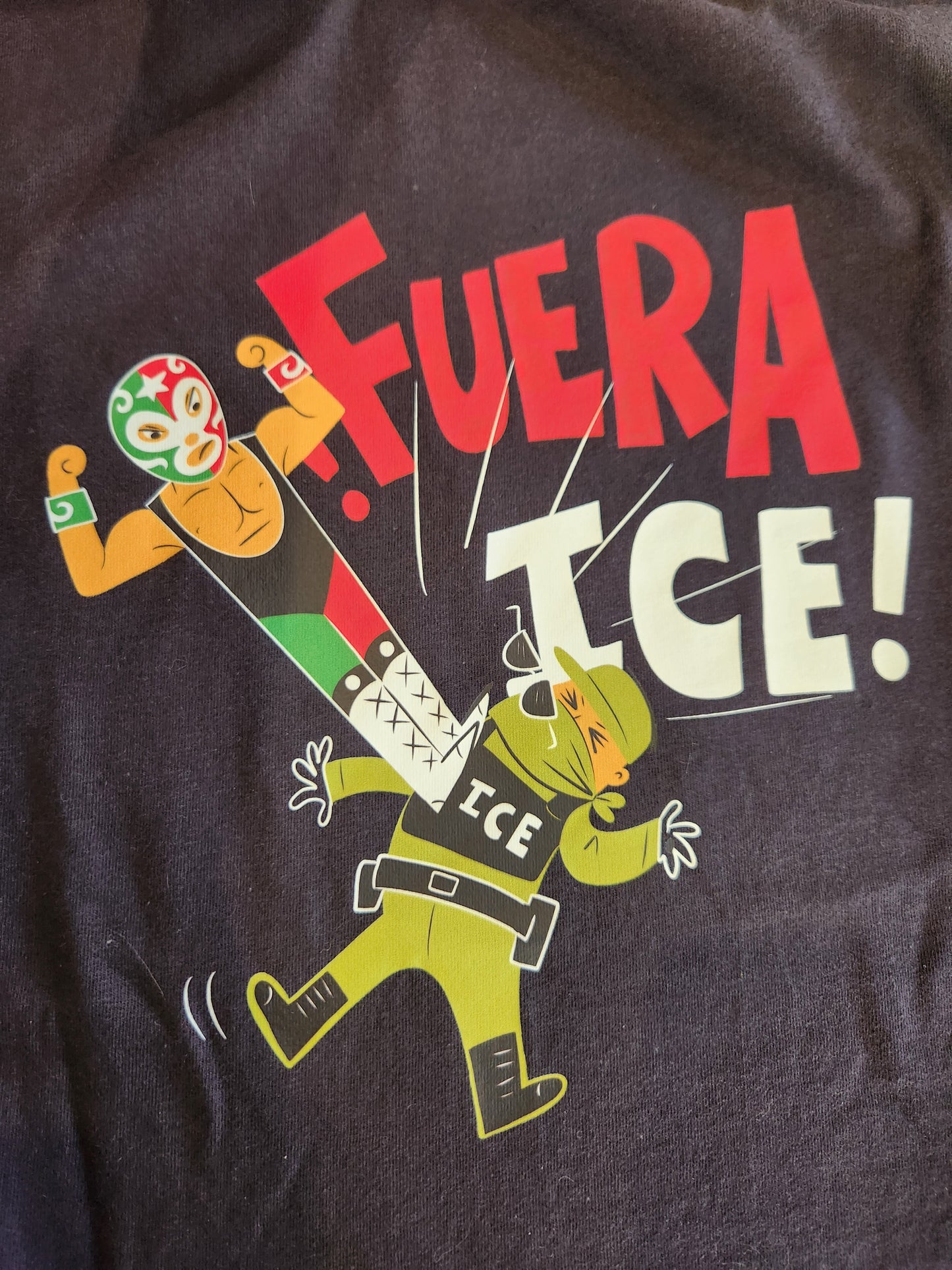 FUERA ICE! unisex tshirt