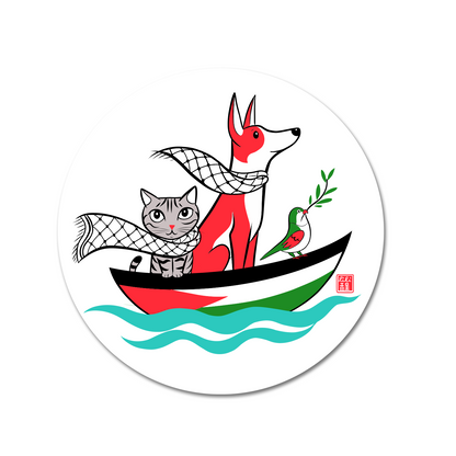 FREE PALESTINE stickers